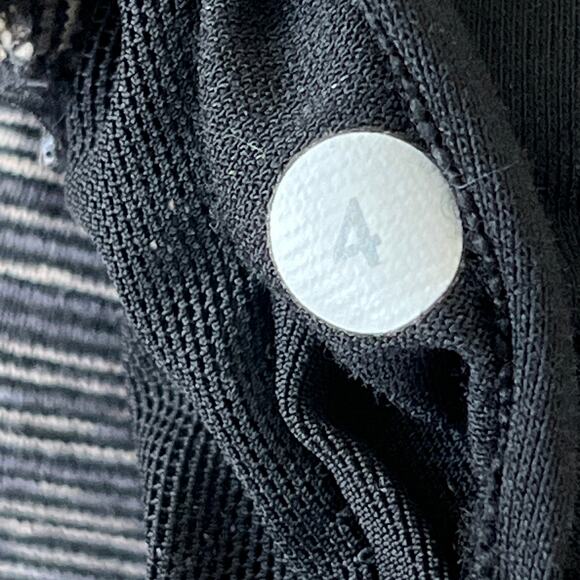 Lululemon Power Y Tank Luon Wee Are From Space Black Cashew sz 4 - Picture 3 of 3